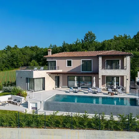 Faloniga With Pool And View In Vizinada Villa *